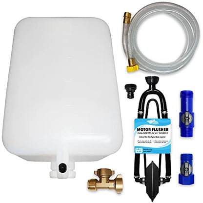 Boat Winterizer Gravity Motor Cleaning Kit - style: Deluxe Kit
