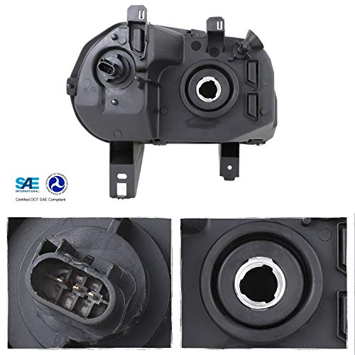 AKKON - For 2006-2011 Chevy HHR Headlights - color: Chrome Housing