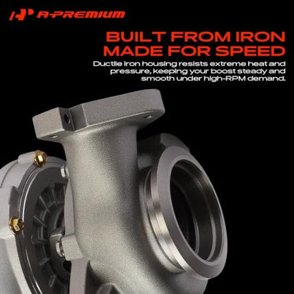 A-Premium GTA1852V Complete Turbocharger Turbo Kit with Gasket