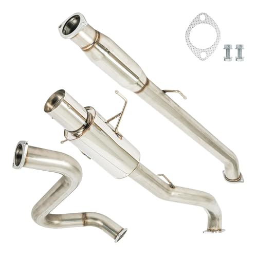 PHILTOP Cat-Back System Fit for 2007-2012 Nissan Sentra SE-R/SE-R Spec V - size: 2007-2012 Nissan Sentra SE-R/Spec V