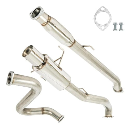 PHILTOP Cat-Back System Fit for 2007-2012 Nissan Sentra SE-R/SE-R Spec V - size: 2007-2012 Nissan Sentra SE-R/Spec V