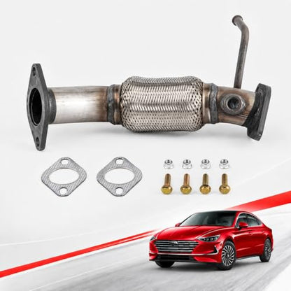52604 Flex Exhaust Pipe for 2009-2010 Hyundai Sonata 2.4L FP08 - size: 2009-2010 Sonata 2.4L