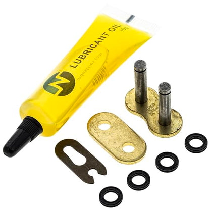 NICHE Drive Sprocket Chain Combo for Suzuki GSX750 Front 15 Rear 42 Tooth 530VM-X X-Ring 112 Links - size: X-Ring Chain