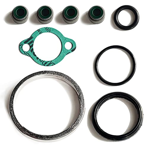 Full Engine Rebuild Gasket Kit, Compatible with Kawasaki KFX 450R, Top End Cylinder Head and Conversion Sealing Set