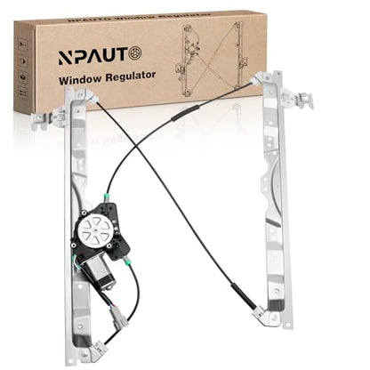 Front Right Passenger Side Power Window Regulator with Motor Replacement for 04-15 Nissan Titan, Nissan Armada, Infiniti QX56, 2004 2005 2006 2007 2008 2009 2010 2011 2012 2013 2014 2015, 748-525 - style: Front Passenger Side