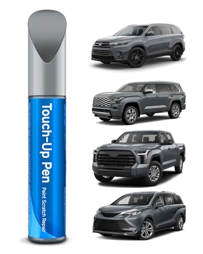 6X3 Lunar Rock Touch Up Paint Compatible with Toyota Exact Match Touch Up Paint Car Scratch Repair - color: Lunar Rock(6X3)