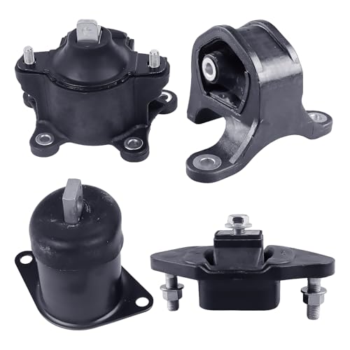 4PCS Engine Motor Mount Set Compatible with TSX 09-14 Accord 08-12 2.4L - size: 2008-2012 Honda Accord 2.4L Manual