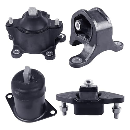 4PCS Engine Motor Mount Set Compatible with TSX 09-14 Accord 08-12 2.4L - size: 2008-2012 Honda Accord 2.4L Manual