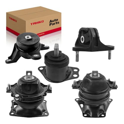 Engine Motor Trans Mount Hydraulic Set of 5 Compatible with Accord and TLX - size: 2013-2017 Accord V6 3.5L / 2015-2020 TLX