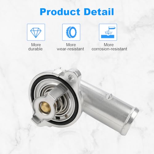 330424 Engine Thermostat Housing Compatible with Maserati Ghibli 2014-2021 - size: 330424
