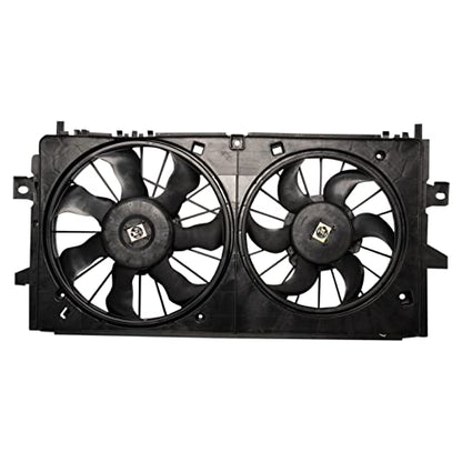 TRQ Radiator Dual Cooling Fan Assembly - style: RFA80434