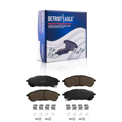 Detroit Axle - Brake Kit for Ford 2019-2022 Ranger Rotors and Brake Pads - size: 10PR53600/KIT
