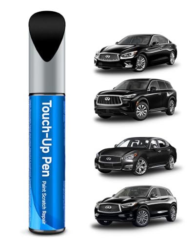 KH3 Black Obsidian Touch Up Paint Compatible with Infiniti Exact Match Touch Up Paint Car Scratch Repair - color: Black Obsidian(KH3) compatible with All Models