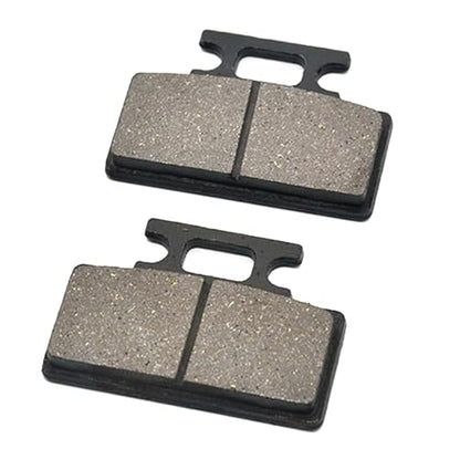 Mokuo Motorcycle Brake Pads in Metal Material Compatible with Chinese GY6 50cc 150cc Engine Scooter Mopeds Taotao - style: Model C