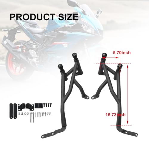 Motorcycle Highway Crash Bars for Yamaha YZF R3 YZF-R3 2019-2024