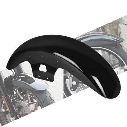19 inch Wrap Front Fender Fit for Harley Touring 2014-2023 - style: Black 19 inch 2014-2023