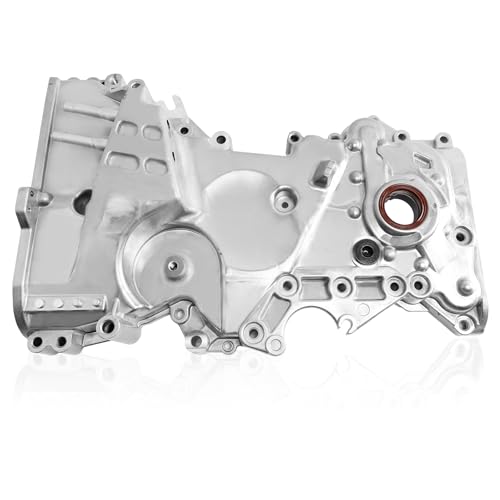 Oil Pump Timing Chain Cover for Hyundai Tucson 2014-2021 2.0L Kia Soul 2.0L 2012-2019, Kia Forte 2.0L 2014-2018,Kia Forte5 2.0L 2014-2018,Elantra 1.8L 2012-2013 Replaces 21350-2E030 - size: YB-003