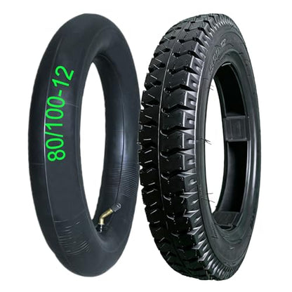 80/100-12 3.00-12 Tire and Inner Tube, 80/100-12 Inner Tube 3.00-12 Tube