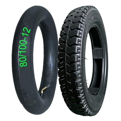 80/100-12 3.00-12 Tire and Inner Tube, 80/100-12 Inner Tube 3.00-12 Tube