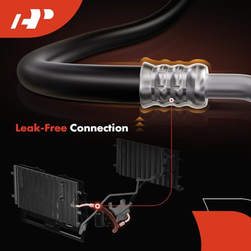 A-Premium A/C Suction & Discharge Line Hose Assembly Compatible with Kia - style: Discharge Hose