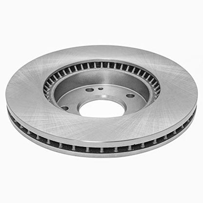 TRQ Front and Rear Brake Pad and Rotor Set Ceramic Vented Solid Rotors - style: BKA11780