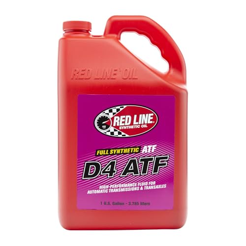 Red Line 30505 D4 Synthetic Automatic Transmission Fluid (ATF)- 1 Gallon (4 Pack) - size: 1 Gallon (128 Ounces) (Pack of 4)