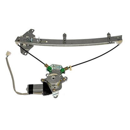 TRQ Left Power Window Regulator & Motor Assembly Drivers Side - style: WRA51140