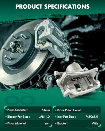 SCITOO Front Right Disc Brake Caliper With Bracket 19-B2049 - size: Front Passenger[19-B2049]