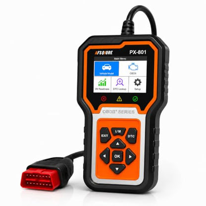 OBD2 Scanner Check Engine Light Car Code Reader Clear Error Codes ABS SRS SAS Etc Full Vehicle System Diagnostics Tool Compatible with Toyota Honda Ford