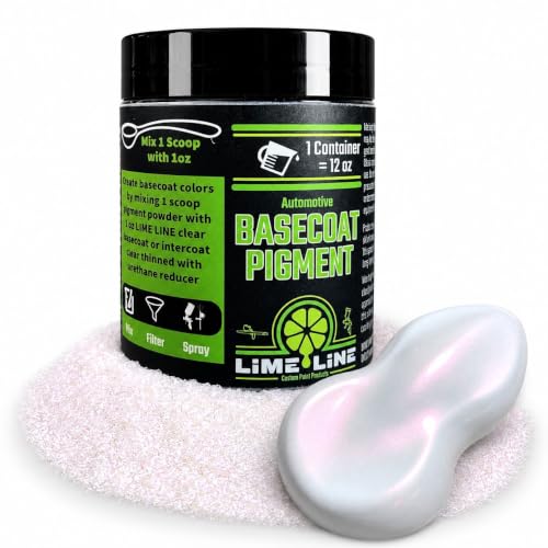 LiME LiNE Base Coat Maker Pigment Powder, Automotive Grade, Basecoat (Ghost Red Pearl) - color: Ghost Red Pearl