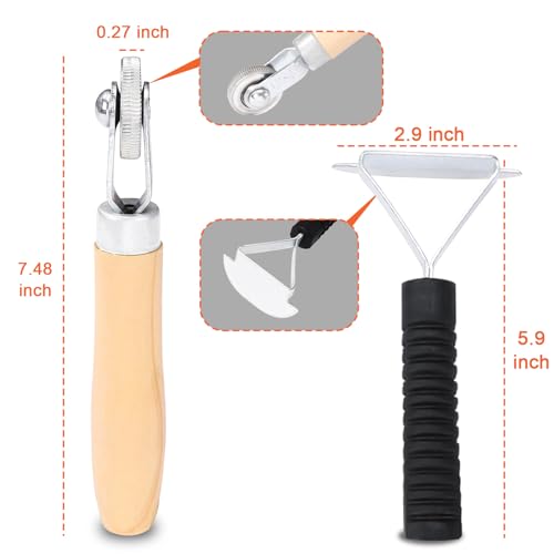Unicaravan Tire Patch Repair Tools Tire Buffing Wheels 25mm 42mm 55mm - size: 25+42+55mm 7PCS