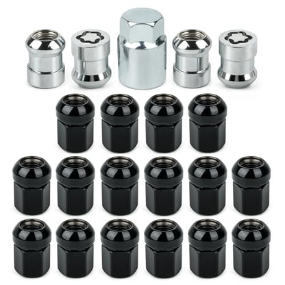 Wheel Lock Lug Nut Set (Short) 08W42-SCV-101 08W42-SCV-100 - size: Wheel Locks Lug Nut Set