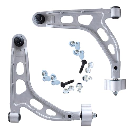 Detroit Axle - Rear Steering Knuckles w/Hubs + Upper Control Arms w/Ball - size: 4CU47707/4PC