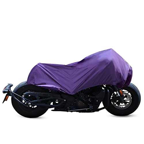 X AUTOHAUX Motorcycle Cover Purple M for Most Full Dress Touring Cruiser - color: Purple, size: M