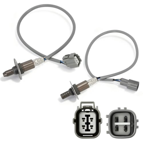 Upstream & Downstream O2 Oxygen Sensor Direct Replacement for 234-9097 234-4445 22641-AA540 22690-AA810 - size: 234-9097+234-4445