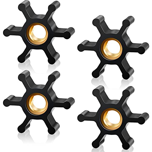 Fabbay 4 Pack Utility Impeller Replacement Water Transfer Pump Impeller Universal Fits Pas-30 and Pds-30 Model Pumps Fit 5/16 Diameter Shaft Compatible with 1/10th and 1/12th Hp Ac and Dc Motor