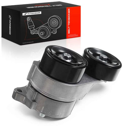 A-Premium Belt Tensioner Assembly with Pulley Compatible with Honda, Acura - style: Accord 2008-2012 (3.5L) w/Manual Trans.