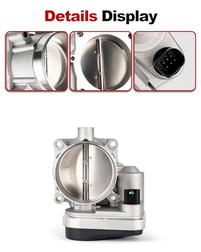 Electronic Throttle Body Assembly Compatible with Chrysler 2007-2009 Aspen, Dodge 2005-2009 Durango, 2011-2012 Ram 1500 2500 3500, V8 5.7L, TB1055 S20042 53032801AC 68060353AA - size: 2005-2010 Dodge Ram 1500 V8 5.7L
