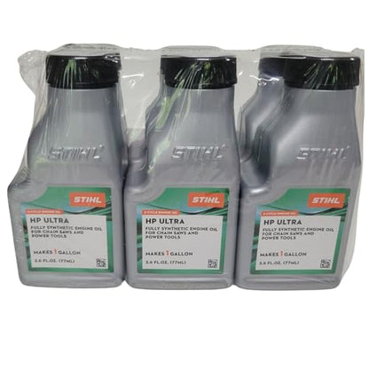 STIHL 0781 313 8002 2.6 Ounce High Performance Ultra 2 Cycle Engine Oil, 6 Pack