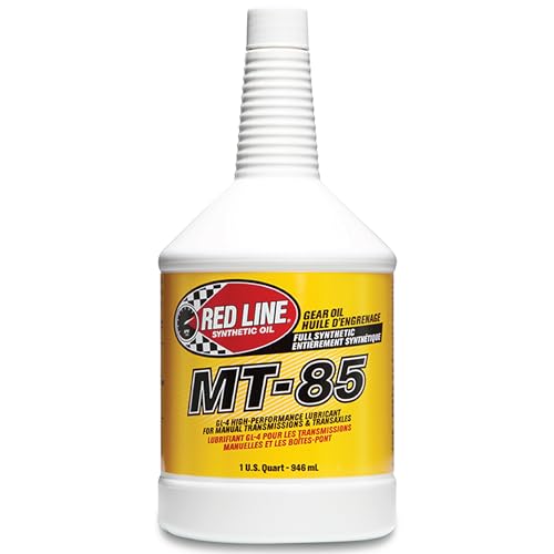 Red Line 50504 MT-85 Manual Transmission 75W85 GL-4 Gear Oil - 1 Quart (4 Pack) - size: 4 Pack