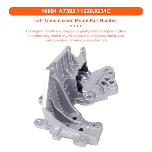 Engine Motor Mount Set & Trans Mount,Replaces A7392 A4352 A4351 A7370 - size: Nissan Rogue 08-13/Select 14-15 L4 2.5L