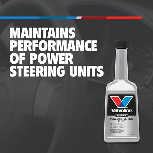 Valvoline Power Steering Fluid, Maintains Performance & Condition, Prevents Squealing, Inhibits Wear & Oxidation, Meets GM 1050017, Chrysler 5931 & Ford M2C195-A, 12oz - size: 12 fl oz