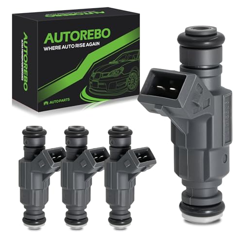 Fuel Injectors Set of 4 Compatible with udi A4 2002 2003 2004 2005 2006 A4 Quattro Volkswagen Passat 2001-2005 1.8L L4 Turbo # Replace 06B133551M FJ671 62674 852-12185 85212185 0280156065 - size: 671