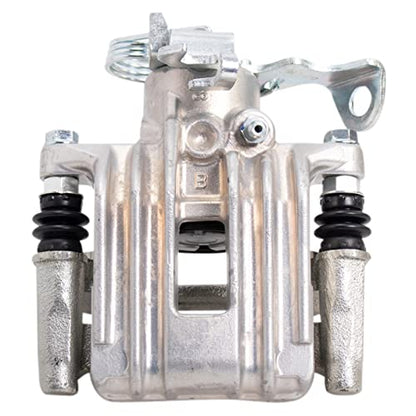 TRQ Rear Brake Caliper Set Zinc Coated Brackets Hardware - color: Replacement, size: CLA31946
