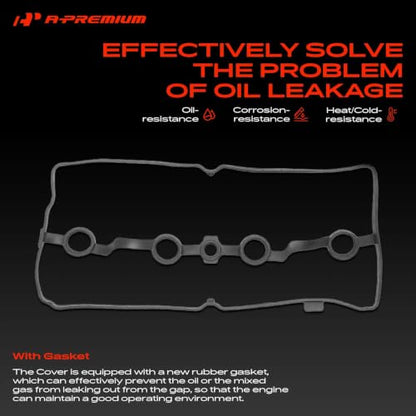 A-Premium Engine Valve Cover with Gasket & Bolts & Cap
