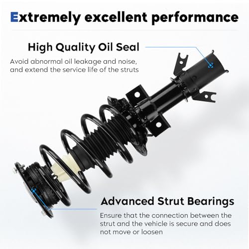 Front Struts Assembly Fit for Ford Fusion 2013-2018 2.0L w/Sway Bars Links
