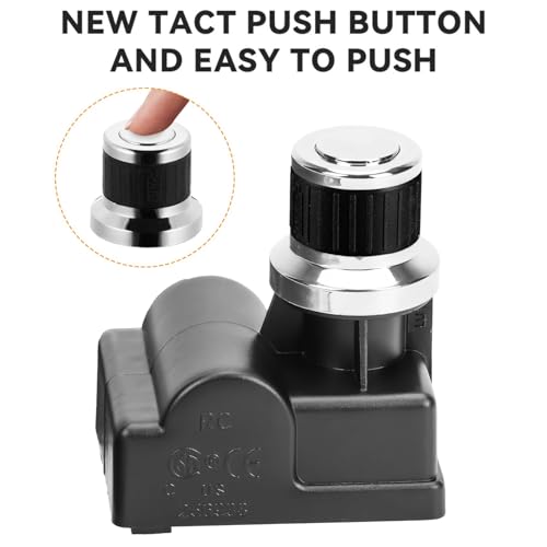 onlyfire 4 Outlets Universal Spark Generator AA Battery Push Button - size: 4 Outlet