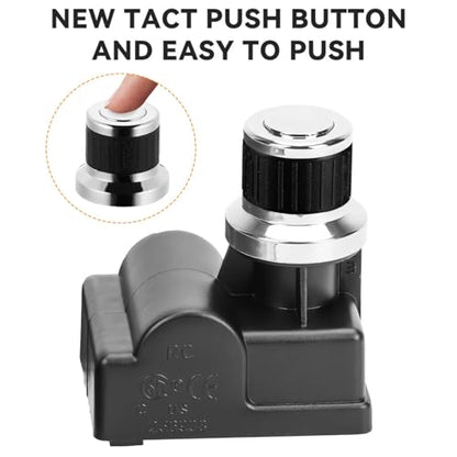 onlyfire 4 Outlets Universal Spark Generator AA Battery Push Button - size: 4 Outlet