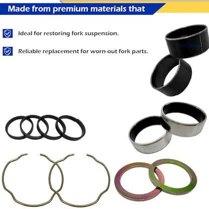 Fork Rebuild Kit with 41mm Forks for Dyna Electra Night Road Glide Street Road King Train Softail Blackline OEM#0403-0022