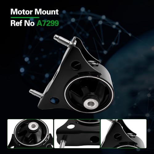 Engine Motor Mount and Transmission Mount kit Compatible with Highlander - size: 2004-2007 Highlander 2.4L